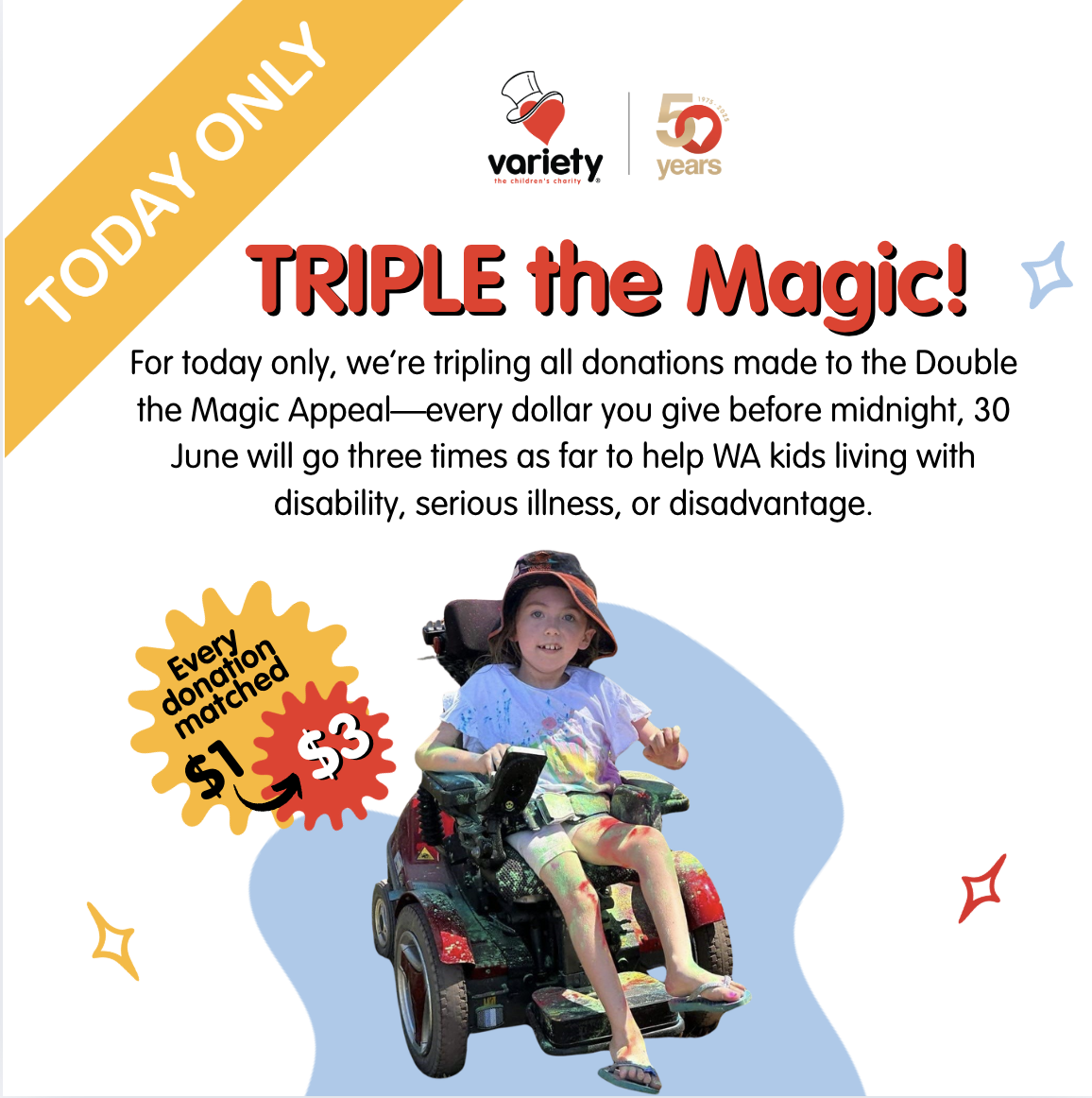 TRIPLE the Magic 24 hours only