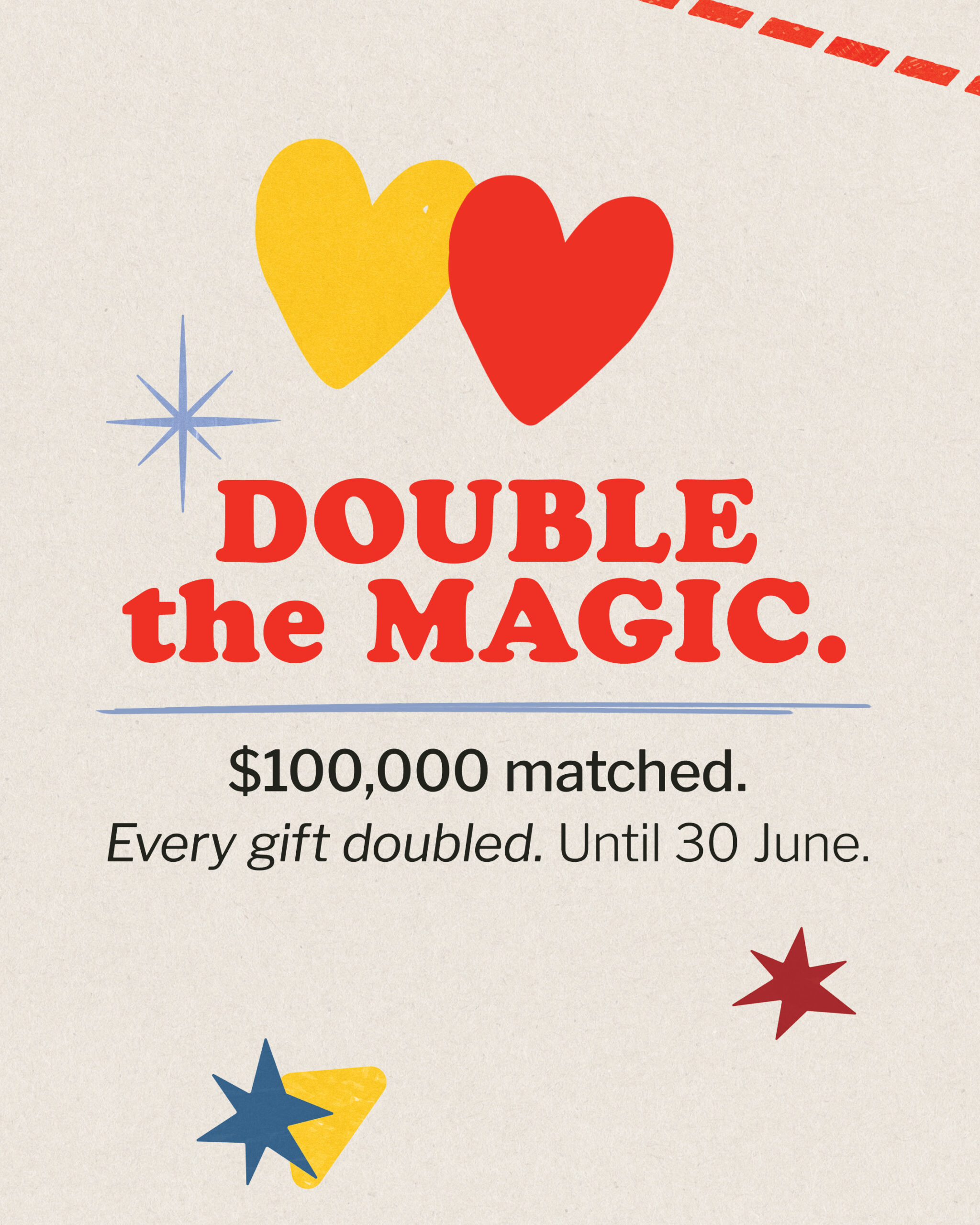 Double the Magic Tax Campaign